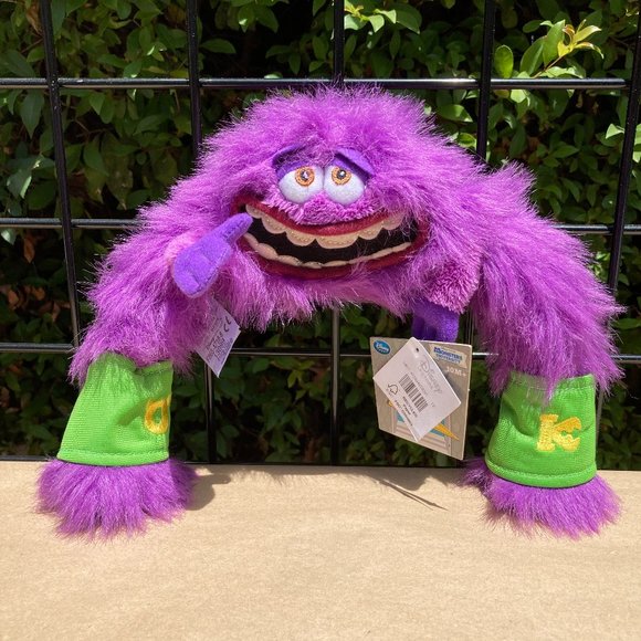 Disney Toys Monsters University Art Plush W Ok Sweatbands Poshmark
